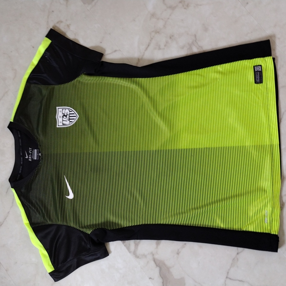 Nike DRI Fit Authentic soccer tee shirt.